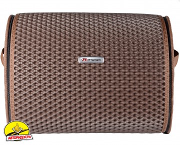 Органайзер в багажник Hyundai, EVA L, шоколадний (Kinetic)