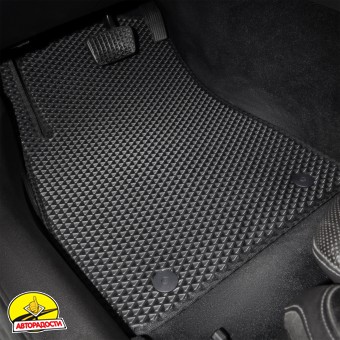 Фото Ева Коврики Серые