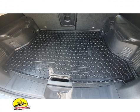 Килимок в багажник для Nissan X-Trail (T32) '14-16 гумо-пластиковий (AVTO-Gumm)
