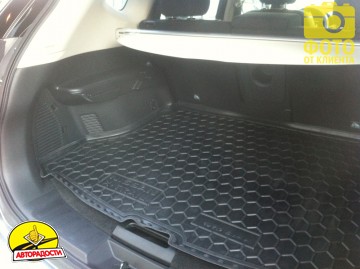Килимок в багажник для Nissan X-Trail (T32) '14-16 гумо-пластиковий (AVTO-Gumm)