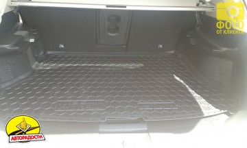 Килимок в багажник для Nissan X-Trail (T32) '14-16 гумо-пластиковий (AVTO-Gumm)