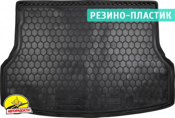 Килимок в багажник для Geely Emgrand X7 '13-, гумо-пластиковий (AVTO-Gumm)