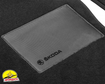 Килимки в салон для Lada (Ваз) Granta 2190 '11-, текстильні, чорні (Optimal)