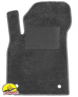 Килимки в салон для Geely Emgrand X7 '13-, текстильні, сірі (Optimal)