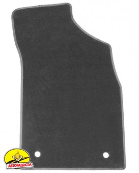 Килимки в салон для Geely Emgrand X7 '13-, текстильні, сірі (Optimal)