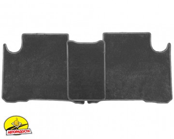 Килимки в салон для Geely Emgrand X7 '13-, текстильні, сірі (Optimal)