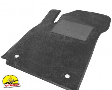 Килимки в салон для Geely Emgrand X7 '13-, текстильні, сірі (Optimal)