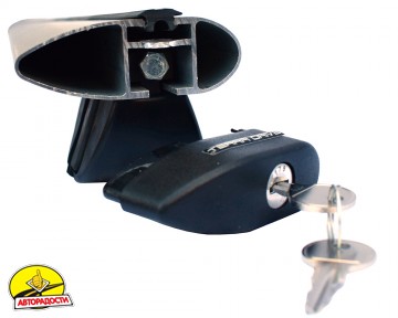 Багажник Mercedes Vito/Viano '03-13, на рейлінги Terra Drive Wing