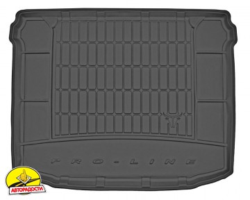 Килимок в багажник для Citroen C4 Aircross '12-, гумовий, чорний (Frogum)