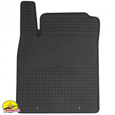 Коврики в салон Opel Vectra C '02-08 седан/хетчбек, гумові, чорні (PolyteP)