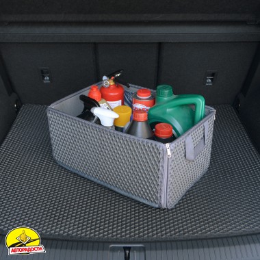 Органайзер-трансформер в багажник EVA, сірий (Kinetic)
