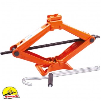 Домкрат автомобільний механічний ромб 2 т LA 210320 (Lavita)