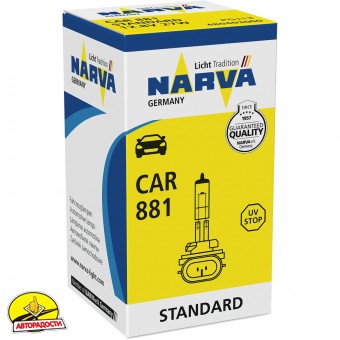 Автомобильная лампочка Narva 48040 12V H27/2 27W - Купить в Киеве ...