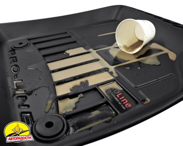 ��������� ����� Volkswagen ID.3 '19- ������, Proline 3D (Frogum)