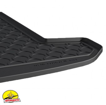 Килимок в багажник для Audi Q3 '19- нижній, гумовий (GledRing)