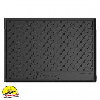 Килимок в багажник для Audi Q3 '19- нижній, гумовий (GledRing)