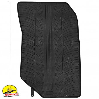 Килимки в салон для Peugeot 208 '19- (ДВЗ) гумові (GledRing)