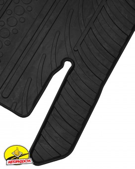 Килимки в салон для Peugeot 208 '19- (ДВЗ) гумові (GledRing)