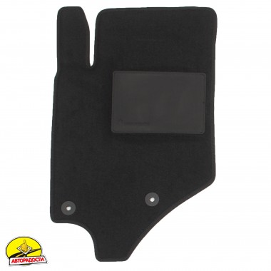 Килимки в салон для Peugeot 208 '19- (ДВЗ) текстильні, чорні (Optimal)