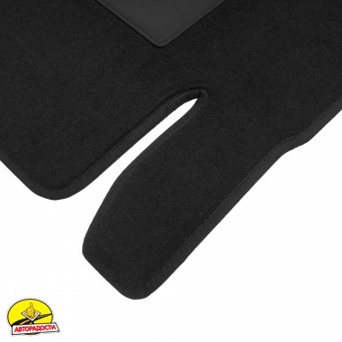 Килимки в салон для Peugeot 208 '19- (ДВЗ) текстильні, чорні (Optimal)