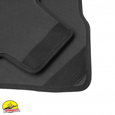 Килимки в салон для Peugeot 208 '19- (ДВЗ) текстильні, чорні (Optimal)