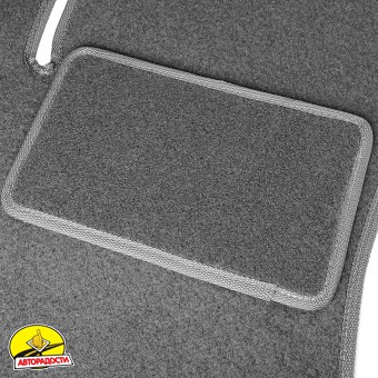 Килимки в салон для KIA Ceed '19-, текстильні, сірі (Стандарт)