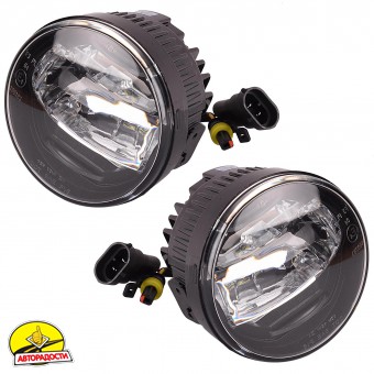 Led протитуманні фари з функцією DRL, з проводкою RN-098-LED (Dlaa)