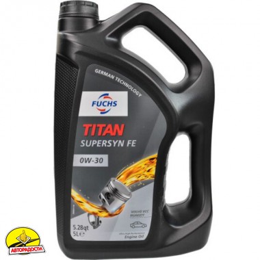 ������� ����� Fuchs Titan Supersyn FE 0w-30, 5 �
