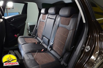 ��������� Leather Style ��� ������ Skoda Kodiaq '17-, ����������, ��������� ������� (MW Brothers)