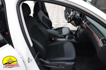 ��������� Leather Style ��� ������ Skoda Superb '09-14 Ambition ����� ������� (MW Brothers)