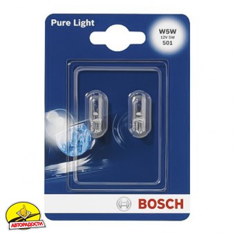   Bosch Pure Light W5W 12V 5W (2 .) 