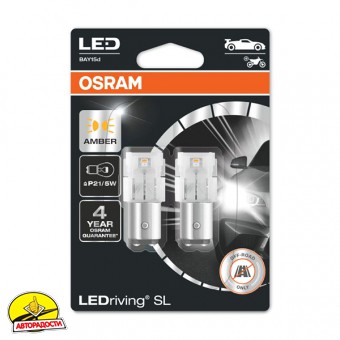   Osram LEDriving P21/5W 12V 2W BAY15d (2 .)