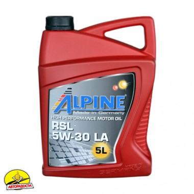 Alpine 5W-30 RSL La, 5 