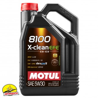 ������� ����� Motul X-clean EFE 5W-30, 5 �