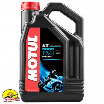 ������� ����� Motul 3000 4T SAE 10W-40, 4 �