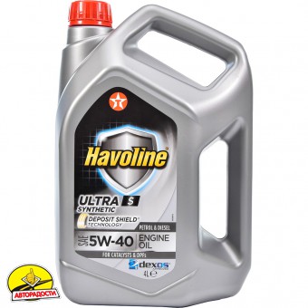 ������� ����� Texaco Havoline Ultra S 5W-40, 4 �
