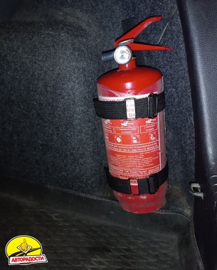 Чохол для вогнегасника ОП-1, ОП-2, чорний (Kinetic)