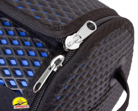 Органайзер в багажник EVA-Double L, чорно-синій (Kinetic)