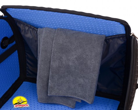 Органайзер в багажник EVA-Double L, чорно-синій (Kinetic)