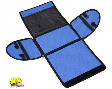 Органайзер в багажник EVA-Double L, чорно-синій (Kinetic)