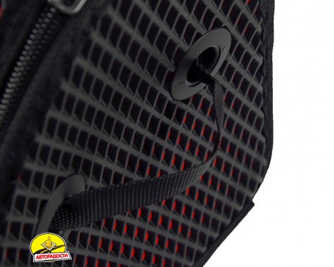 Органайзер в багажник EVA-Double L, чорно-червоний (Kinetic)