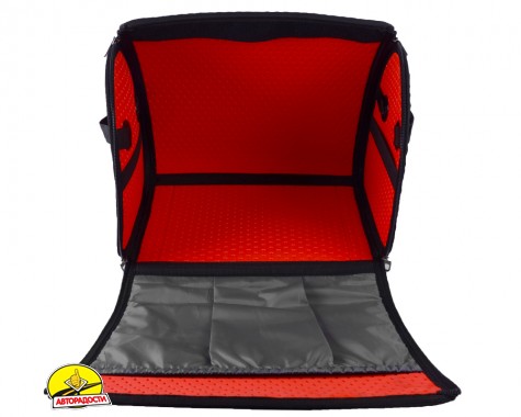 Органайзер в багажник EVA-Double L, чорно-червоний (Kinetic)