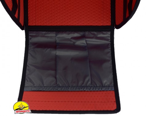 Органайзер в багажник EVA-Double L, чорно-червоний (Kinetic)