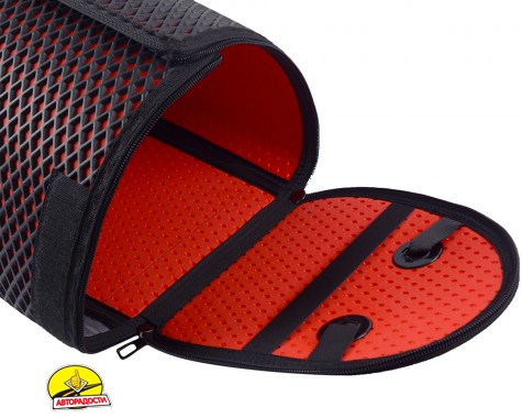 Органайзер в багажник EVA-Double L, чорно-червоний (Kinetic)