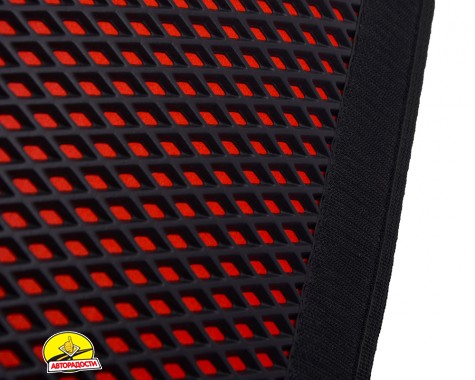 Органайзер в багажник EVA-Double L, чорно-червоний (Kinetic)