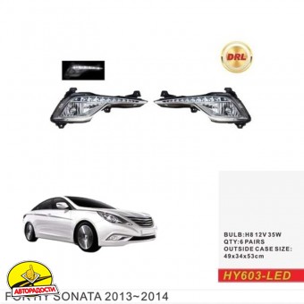 ������������ ���� ��� Hyundai SonataI '13-14 �������� HY-603-LED (Dlaa)