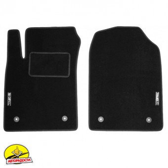 Килимки в салон для Citroen Xsara '97-06, текстильні, чорні (Стандарт)