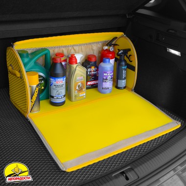 Органайзер в багажник EVA, XL, жовтий (Kinetic)
