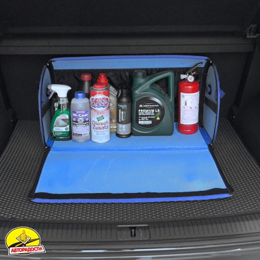 Органайзер у багажник EVA-Double, XL, жовто-синій (Kinetic)