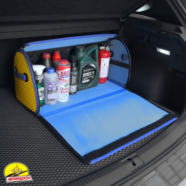 Органайзер у багажник EVA-Double, XL, жовто-синій (Kinetic)